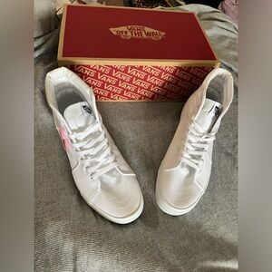 NWOT - Vans SK8 HI 11.0 Men True White High Top Skateboard Shoes OG Box
